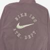 Nike Club Swoosh Comfortable Fashionable Simple Versatile Jacket Men Jacket Gray Pink HV6918-204