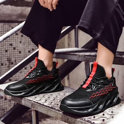 High Quality Fashion Mesh Breathable Sneakers Flying Men's Sports Casual Running Shoes Lightweight Stylish Design Men Shoe