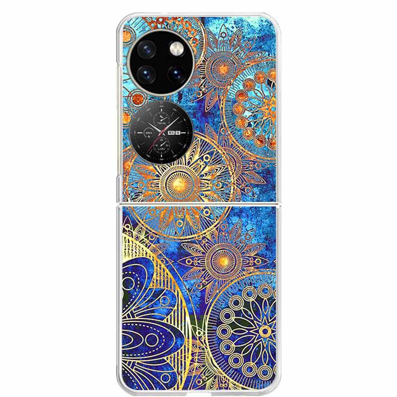 For Huawei P50 Pocket Case Transparent Clear Hard PC Phone Back Cover For Huawei P50 Pocket Cases P 50 Pocket 2022 Shells Capa