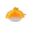 1/6Pcs 3D Printed Sushi Clicker Keychain, Stress Relief Push Button Fidget Toy, Finger Clicker Keyring Pendant Backpack Handbag Charm