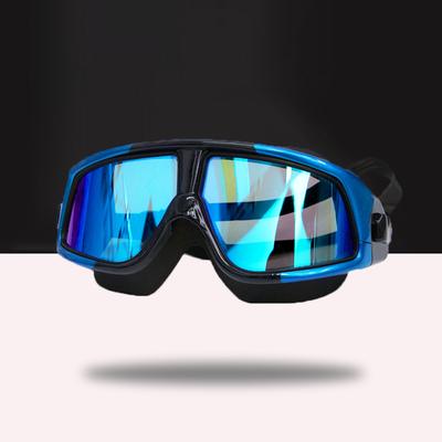 Dorosły -2.0 Do -6.0 Krótkowzroczność Gogle Pływackie Powłoka HD Przezroczyste Wodoodporne Przeciwmgielne Duży Kształt Okulary Pływackie Optyczne Gogle Nurkowe