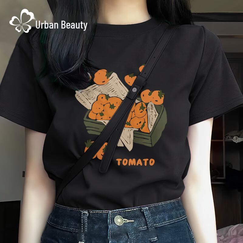 

Women s Printed Short Sleeve T-Shirt L