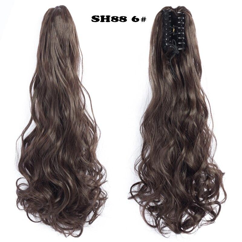 MERISIHAIR Synthetische Klaue Clip In Pferdeschwanz Haarverlängerung Lange Pferdeschwanz Enxtension Haar Für Frauen Pferdeschwanz