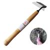 Composite Steel Long Neck Bend Handle Sickle Multi-functional Hand-held Gardening Outdoor Hand X9A0