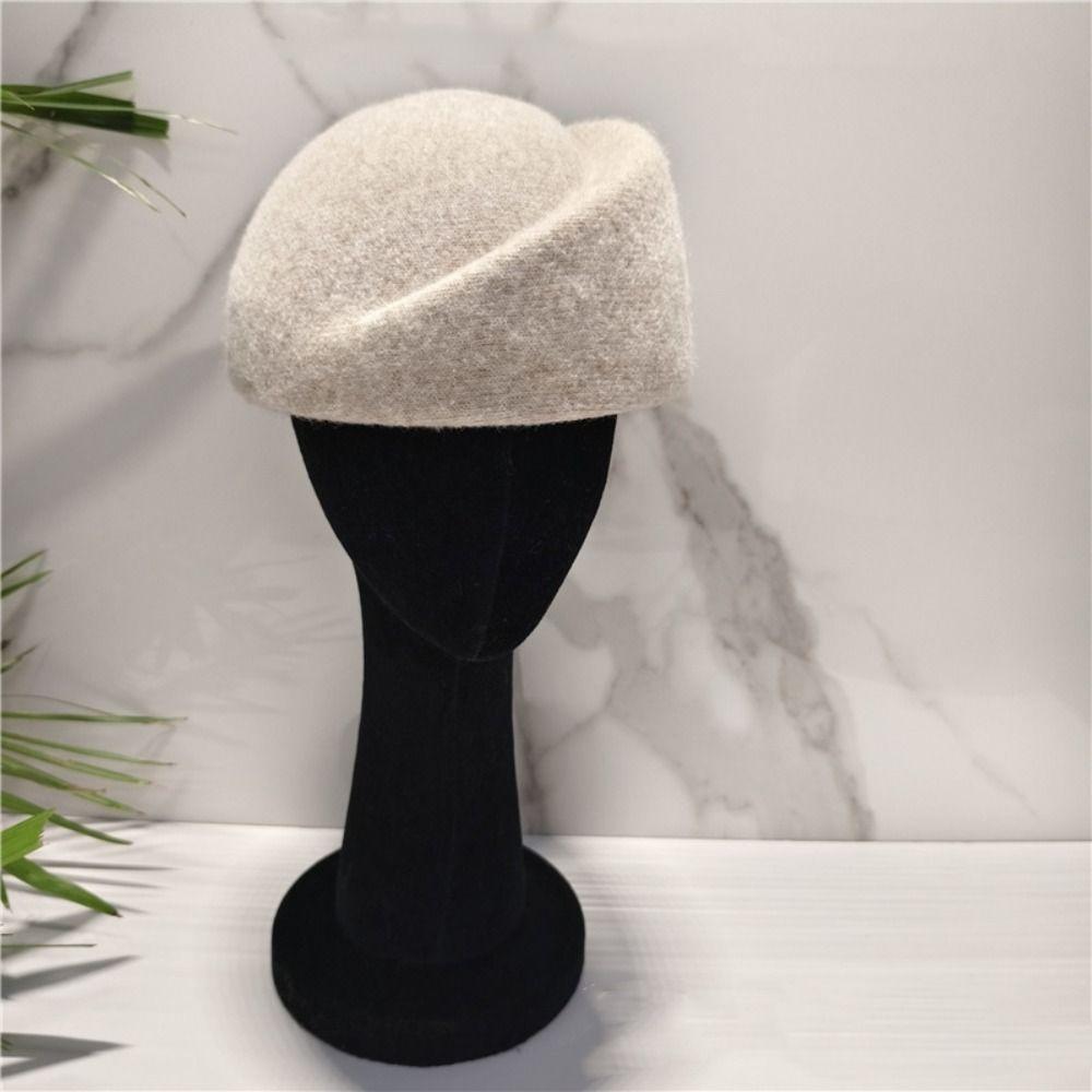 Fedoras Beret Hat Elegant Fedora Hat Fashion Airline Stewardess Caps Airline Uniform