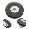 4.5In Wire Wheel Brush Crimped Wire Wheel Brush Stainless Steel Wire Wheel Brush
