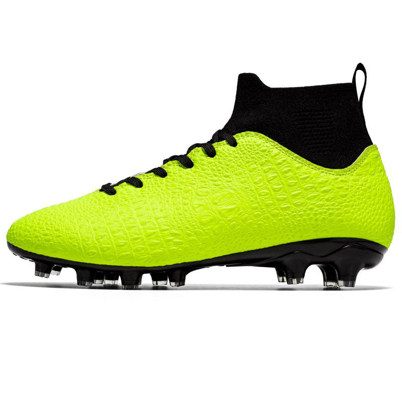 Spot for New Football Shoes Men and Women Adult Boys Middle School Students Artificial Grass Spike Training Shoes Jinjiang