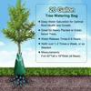 12 Pack 20 Gallon Tree Watering Bags Reusable Heavy Duty Slow Release Water Bags for Trees Premium PVC Tree Drip Irrigation Bag