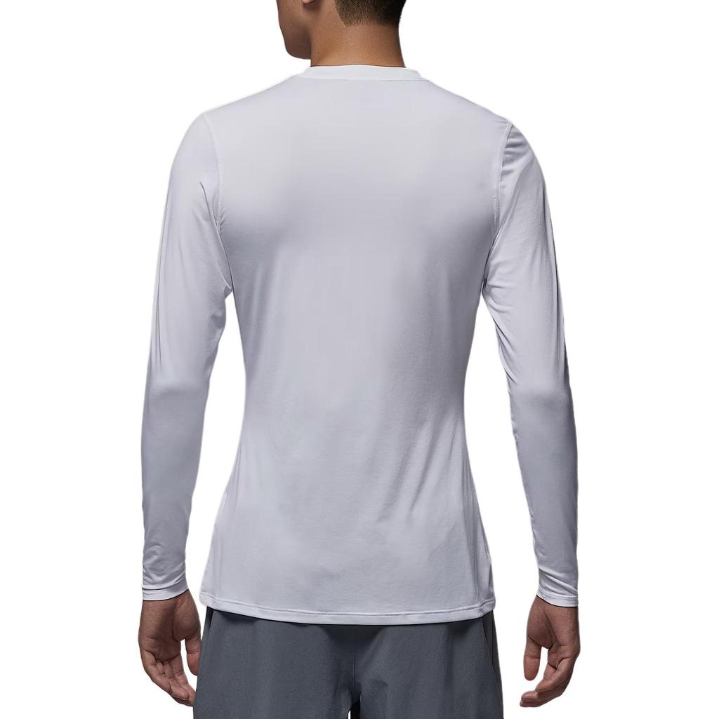Jordan Sport Dri-FIT Logo Sun Protection Quick-Dry Lightweight Compression Long Sleeve T-Shirt Men Tops HQ8684-100
