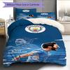 The Blues Team  Bedding Quilt Set Quilt Cover Pillowcase Home Decoration Birthday Gift (1 * Duvet Cover + 2 * Pillowcase, Without Core)