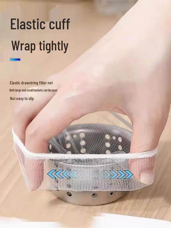 ZISIZ 1000-Piece Polyester Kitchen Sink Strainer Bag Set