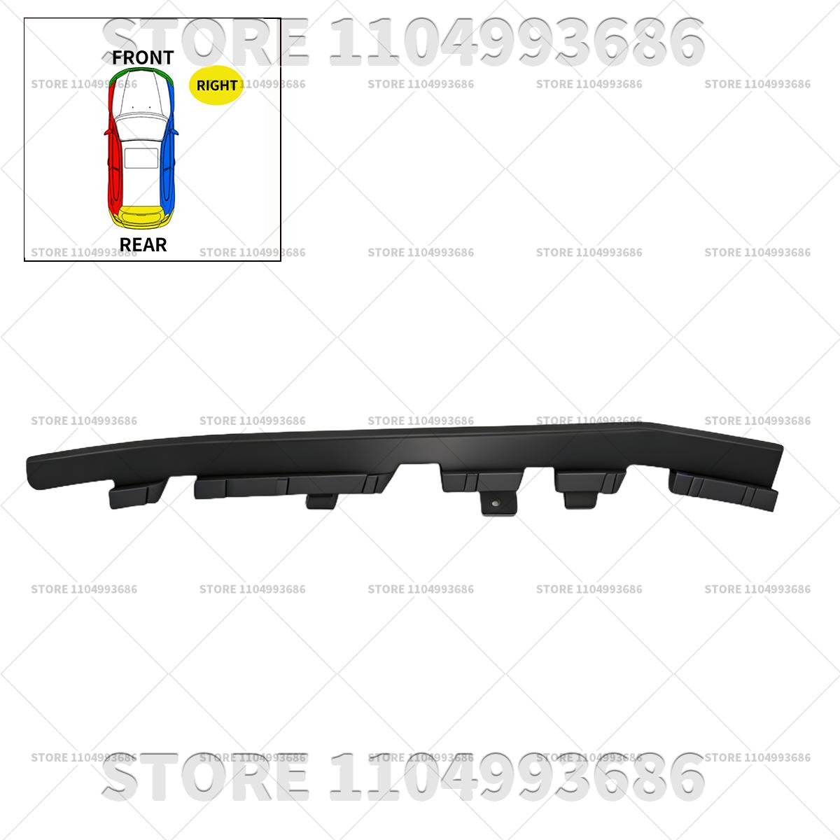 For 2022 2023 2024 2025 Porsche Macan (95B PPE) Front Bumper Upper Reinforced OEM 95B807165A 95B807166A Right-95B807166A