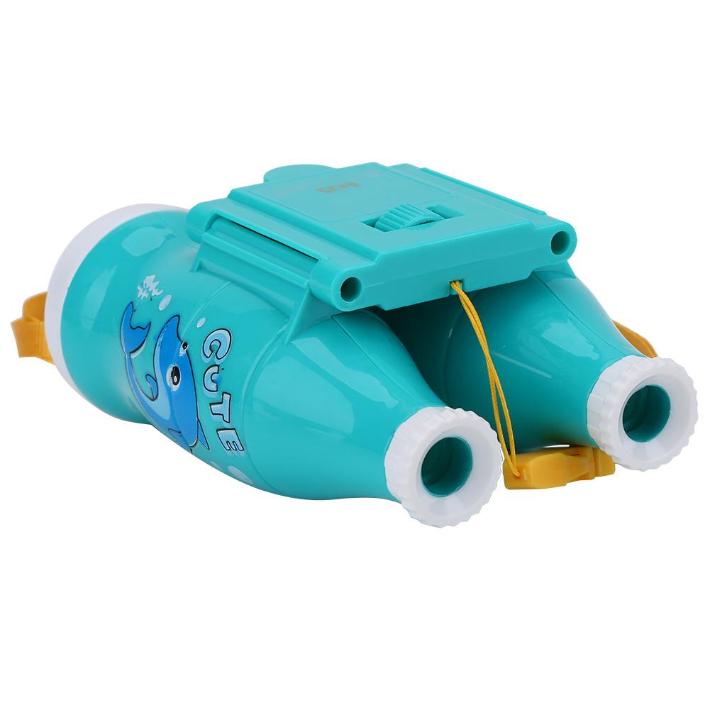 6 Times Lightweight Binoculars with Strap Children Educational Toys (Blue)