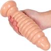 Large Thread Missile Butt Plug SM Men's and Women's Anal Dilator Sex Toy Chrysanthemum Massage Masturbation Sexy Products