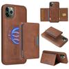 For iPhone 11 Pro Max Magnetic Case BETOPNICE Leather Phone Cover Kickstand with Detachable Card Bag