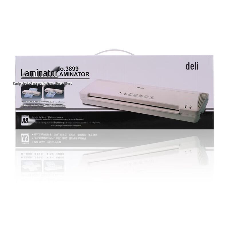 Deli A4/A3 Laminator CN plug (adapter included)