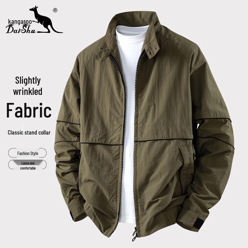Kangaroo Men s Classic Stand Collar Jacket L