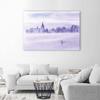 Canvas print, Lake in mist landscape nature
