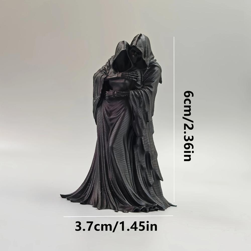 1 Stuk Donkere Zeis Hug Model Decoratie