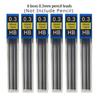 Metal Mechanical Pencil 0.3/0.5/0.7/0.9/1.3/2.0mm Drawing Automatic HB Pencil Set with Leads Office School Writing Art Supplies