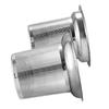 Stainless Steel Tea Strainer with Silicone Cover - Tea Brew Filter Cup Accessory