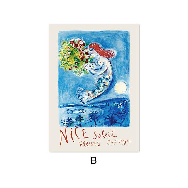 Picasso Matisse Poster Nordic Canvas Prints Abstract Vintage Artwork Famous Painting Modern Home Living Room Decorative Pictures