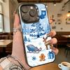 Christmas Elements Hard Phone Case for Iphone 16 15 14 13 12 11 Pro Max Mini Shockproof Anti-Scratch Protective Cover
