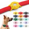 Dog Cat Collar GPS Finder Silicone Air Tag Holder Pets Anti-lost Locator Sleeve Tracker Protector Cover Airtag Protective Case