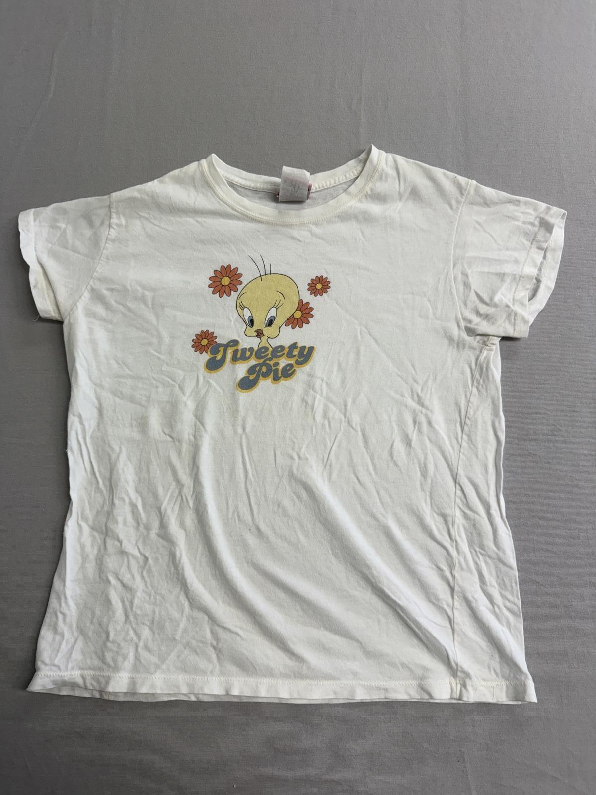 Looney Tunes Baby Tee Tweety Bird Tweety Pie Juniors Tee 2X M
