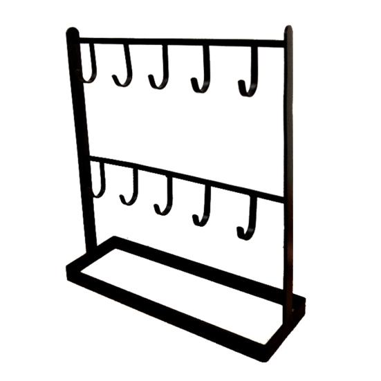 Cercei cu 2 straturi Suport pentru colier Suport pentru bijuterii Brățară Display cârlig Raft Raft