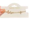 Light Luxury Female Geometric Oval Bracelet With Gold Plated Zirconia Design