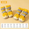 Dog Winter Boots Large Breeds - Warm Fleece-Lined Non-Slip Paw Protectors Golden Retrievers Outdoor Use