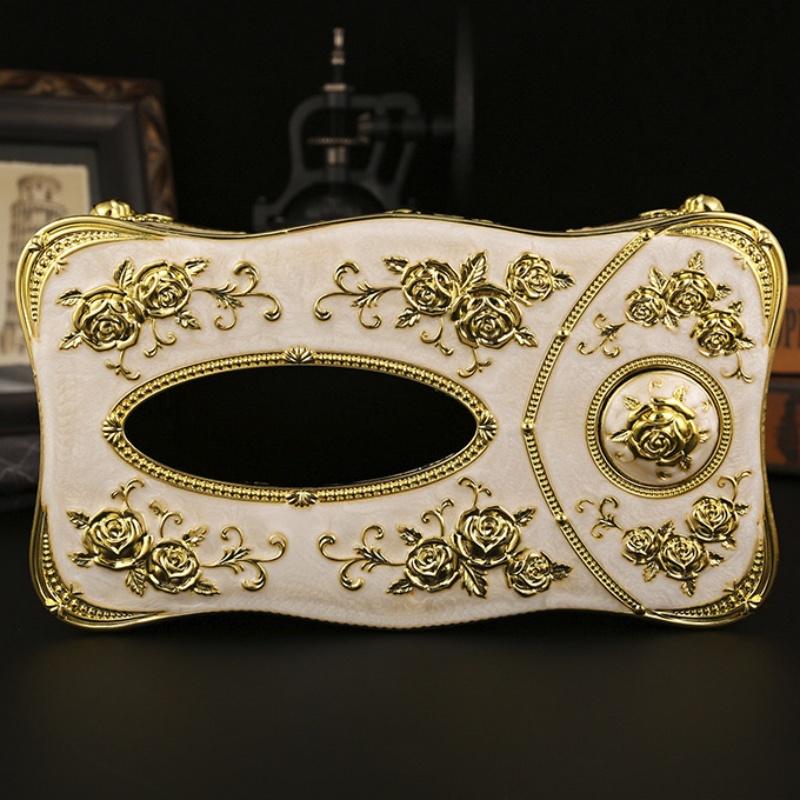 Multi-Functional Plastic Napkin Extraction Paper Box Toothpick Holder Living Room Napkin Dispenser Organizer Desktop Decorative