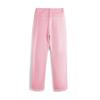 In-stock Women's Mid-Rise Pink Straight-Leg Jeans