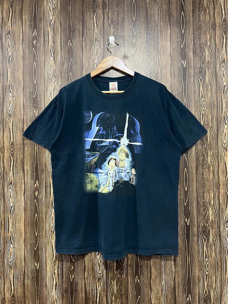 Vintage Family Guy x Starwars Funny T-Shirt / Cartoon / Ripoff / Humor Tee / Size L