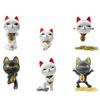 6Pcs New In Stock Dandadan Turbo Bachan Anime Figure High Speed Nana Cat Doll Action Model Toy Gift Poseable Articulated Scale Detailed Movable