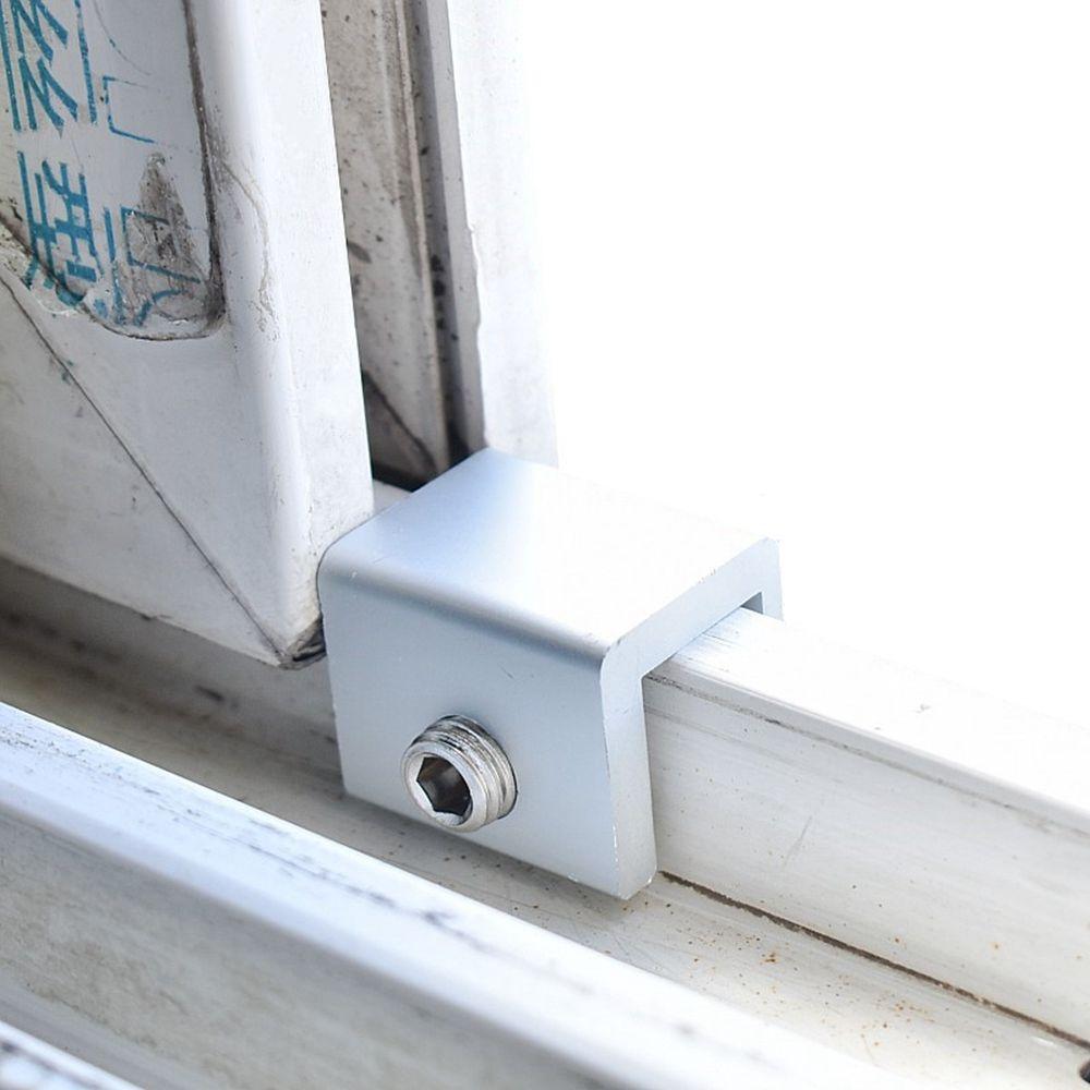 Silver Children Safety Stop Padlock Window Locks Security Lock Door Lock Window Restrictor Locks