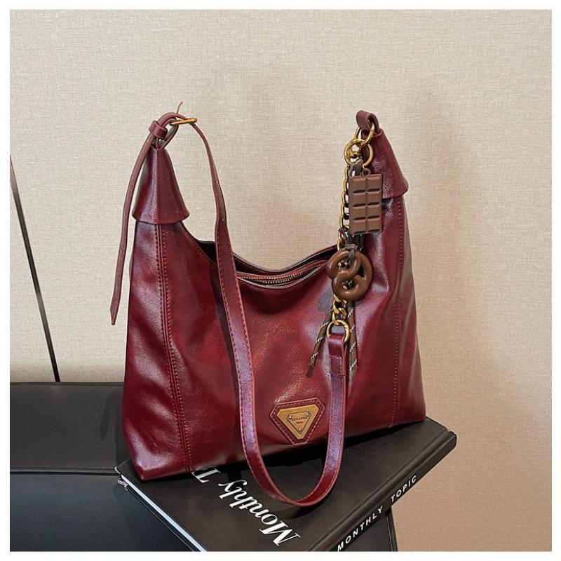 Premium bag women's retro new fashion shoulder oblique span bag women's casual commuter tote bag