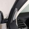 For BMW X3 G01 2018- Soft Carbon Fiber Car Front Door A-pillar Speaker Frame Cover Trim Sticker Interior Car Accessories