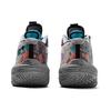 New LINING Shudder Basketball Shoes Men Mid Top Gray/Black ABFT035-3