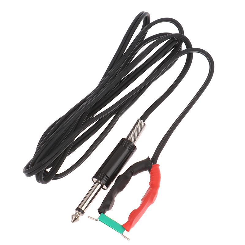 

Блок питания для татуировки Силиконовый зажимной шнур Тату-машинка Стандартный фонокорректор чёрный