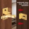 For Sliding Door and Window Spring Latch Lock Made of Solid Brass with Concealed Screw Setup for Secure Locking