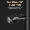 Ultra Powerful Flashlight 3Core LED Mini Tactical Flashlight USB Rechargeable High Power LED Torch With Magnet Hand Lamp Gift