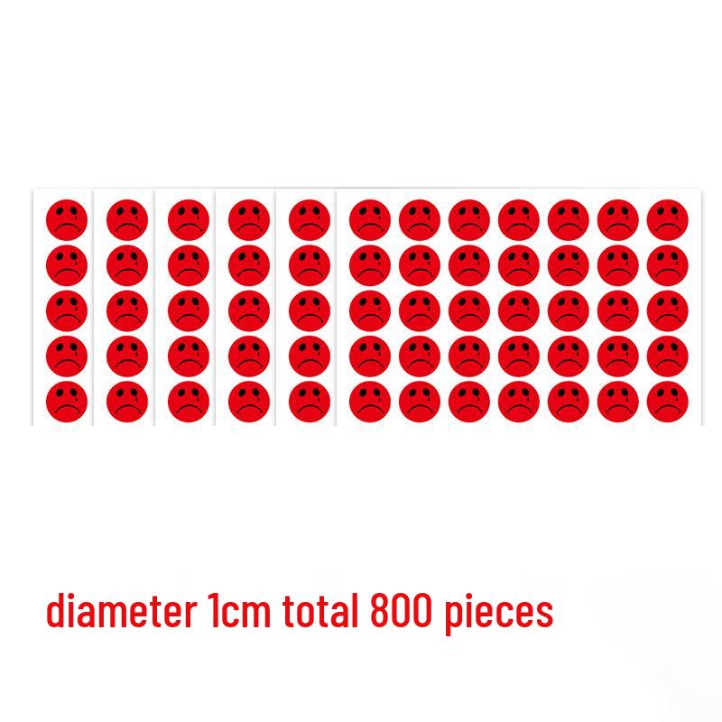 Colorful Children s Crying Face Reward & Decorative Stickers