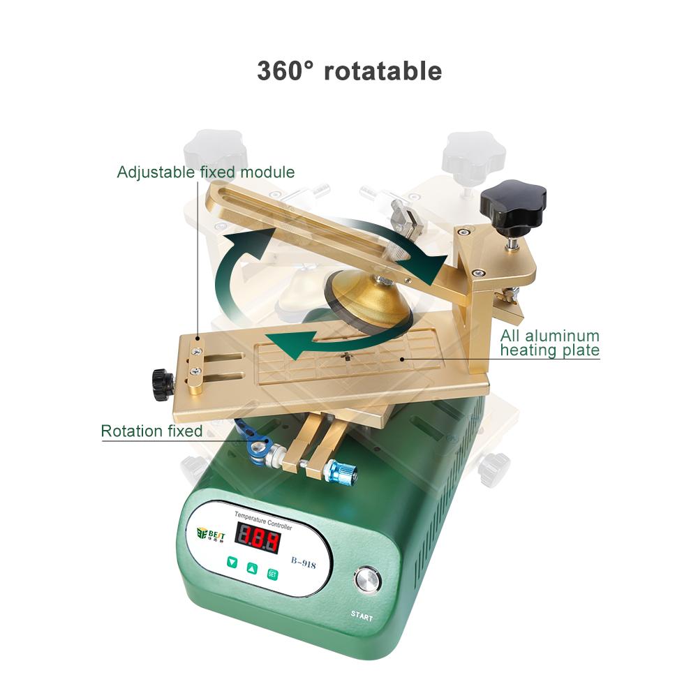 

BEST B-918A Rotary Phone Screen Vacuum Separator 220V EU Plug