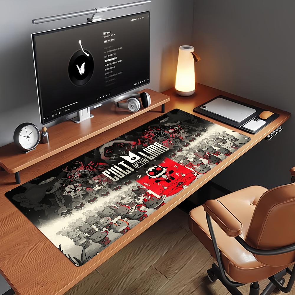 Spiel Kult des L-Lamms Mauspads Rutschfeste Gummi-Gamer Balance Computer-Matte Decoracion Schreibtischmatte Laptop Büro Groß