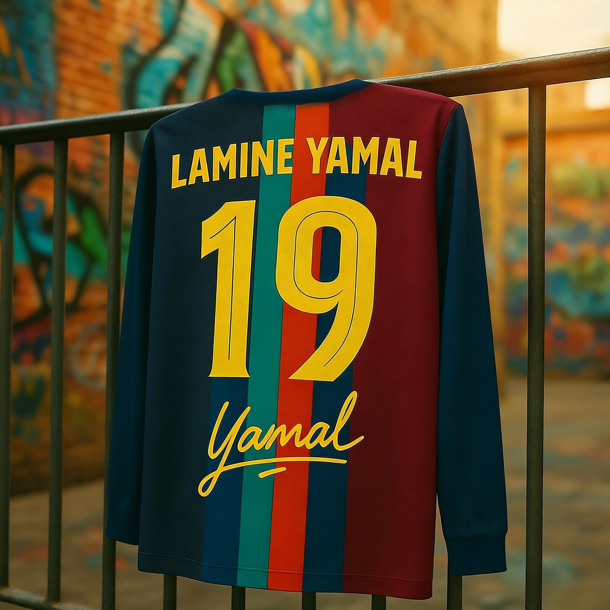 Lamine Yamal Fan Edition piemiņas krekls
