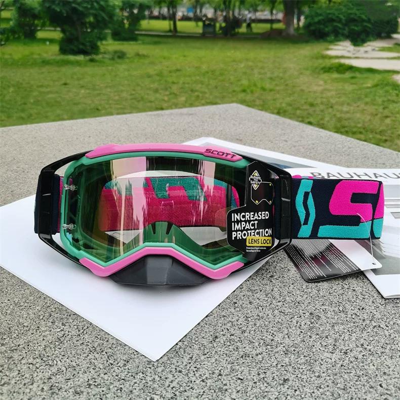 In-Stock Sco Scott Motorcycle Goggles Harley Protective Goggles Ski Goggles Windproof Dustproof for Skiing and Riding
