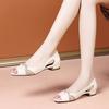 Low-heeled shoes women's sandals flat-bottomed fish mouth hollow color matching summer shoes 2025 new versatile fashion breathable open-toe