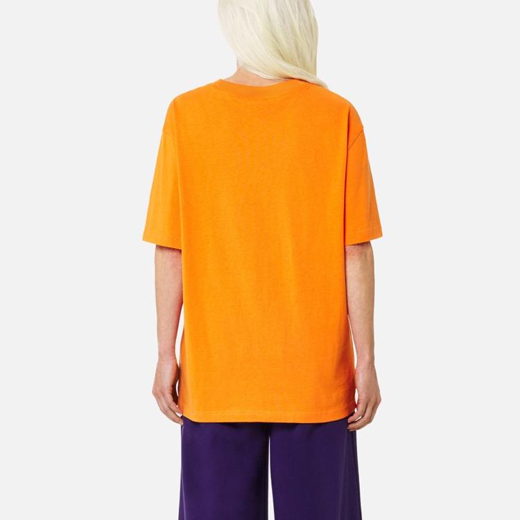 Puma x Ami Tee Jaffa Orange Unisex Tops 535992-72